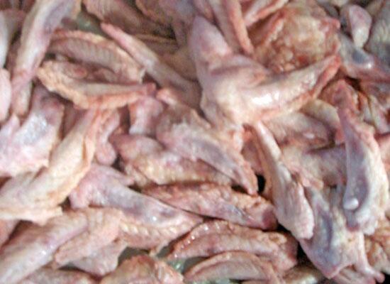冷冻食品配送：鸡翅尖